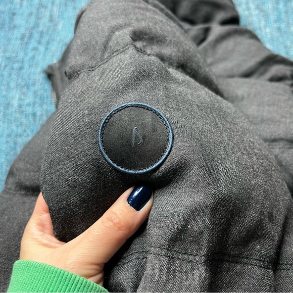 Allbirds Trino Merino Wool Puffer Jacket in Charcoal Grey - Picture 6 of 11